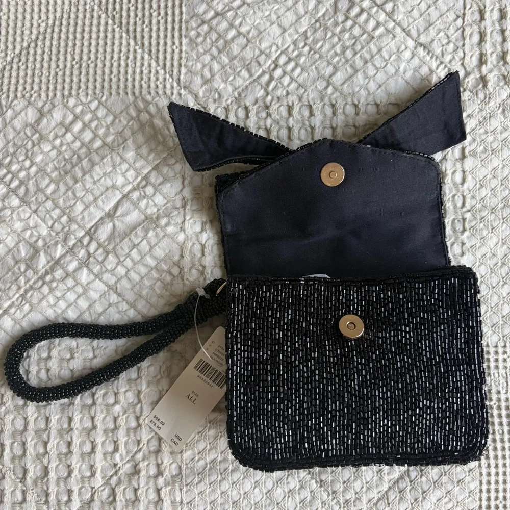 Anthropologie Beaded Wristlet